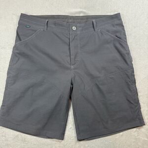 Kuhl Renegade Shorts Men's 40 Gray Nylon Hiking Camping Outdoors Gorpcore
